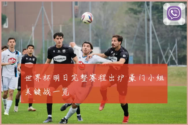 世界杯明日完整赛程出炉 豪门小组关键战一览