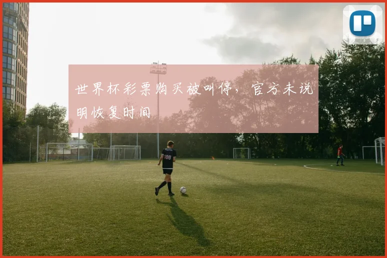 世界杯彩票购买被叫停，官方未说明恢复时间